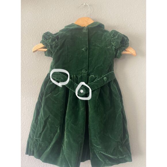 Anavini Velvet Hand Smocked Dress - Picture 8 of 8